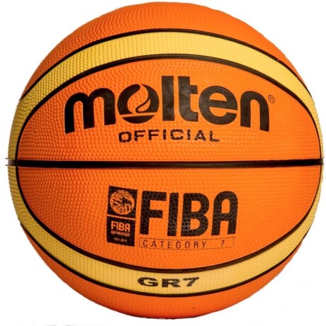 Pelota Molten Basket Goma No.7 Bgr7-Ybw S/C