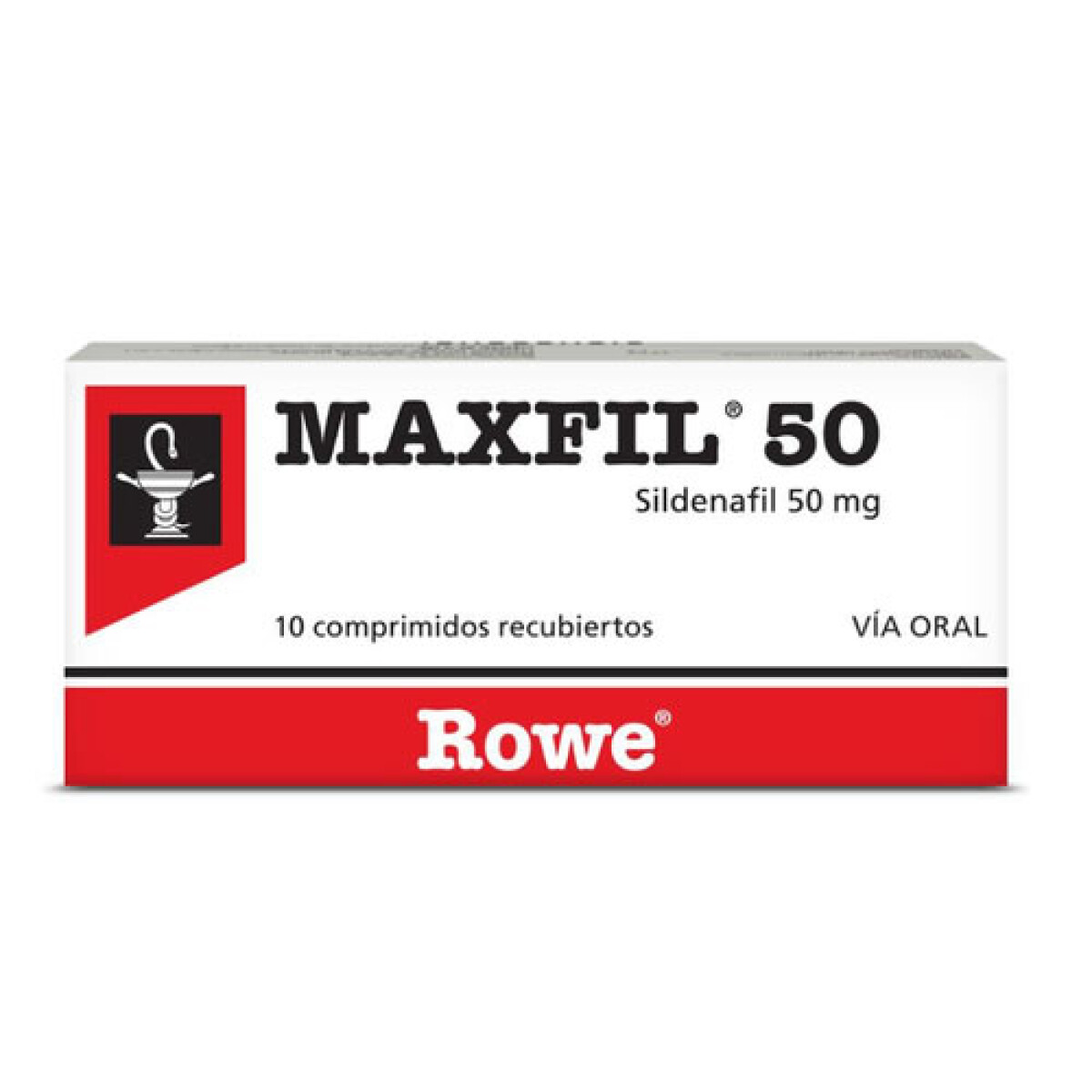 MAXFIL 50 MG 10 COMP 