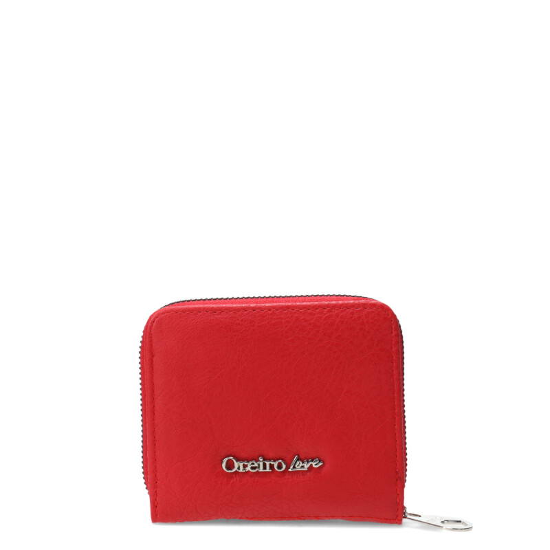 Billetera Las Oreiro Love Rojo