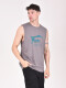 MUSCULOSA CALIFORNIA GRIS OSCURO