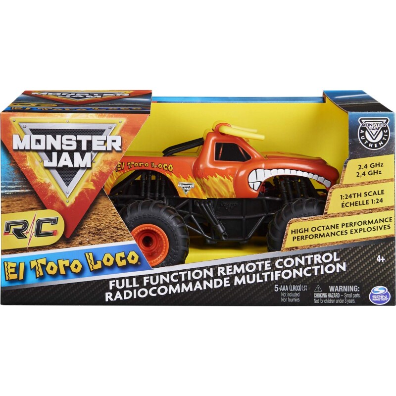 El Toro Loco a Control Remoto 1:24 Monster Jam El Toro Loco a Control Remoto 1:24 Monster Jam