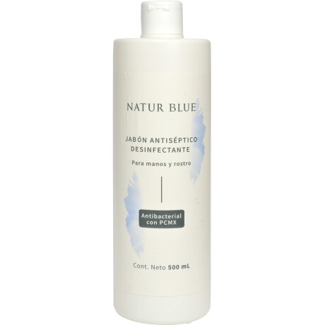 Jabón Antiséptico Desinfectante PCMX NATUR BLUE 500 mL
