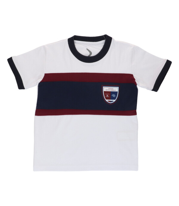 T-shirt Manga Corta Areteia Blanco