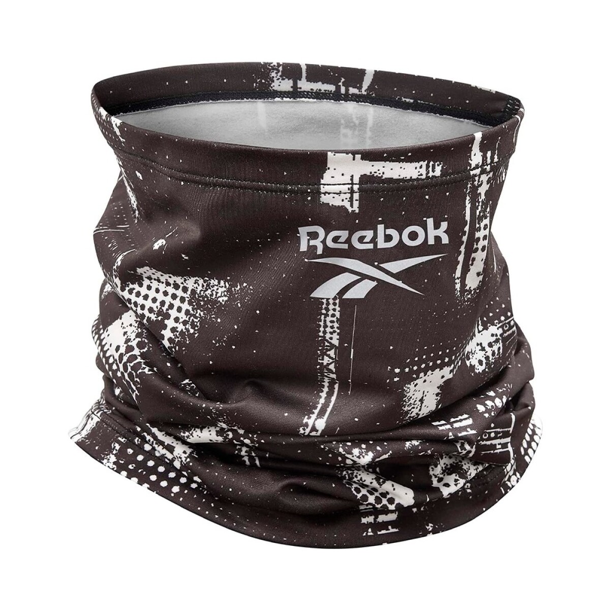 Cuello Térmico Running Reebok Gris Con Blanco 