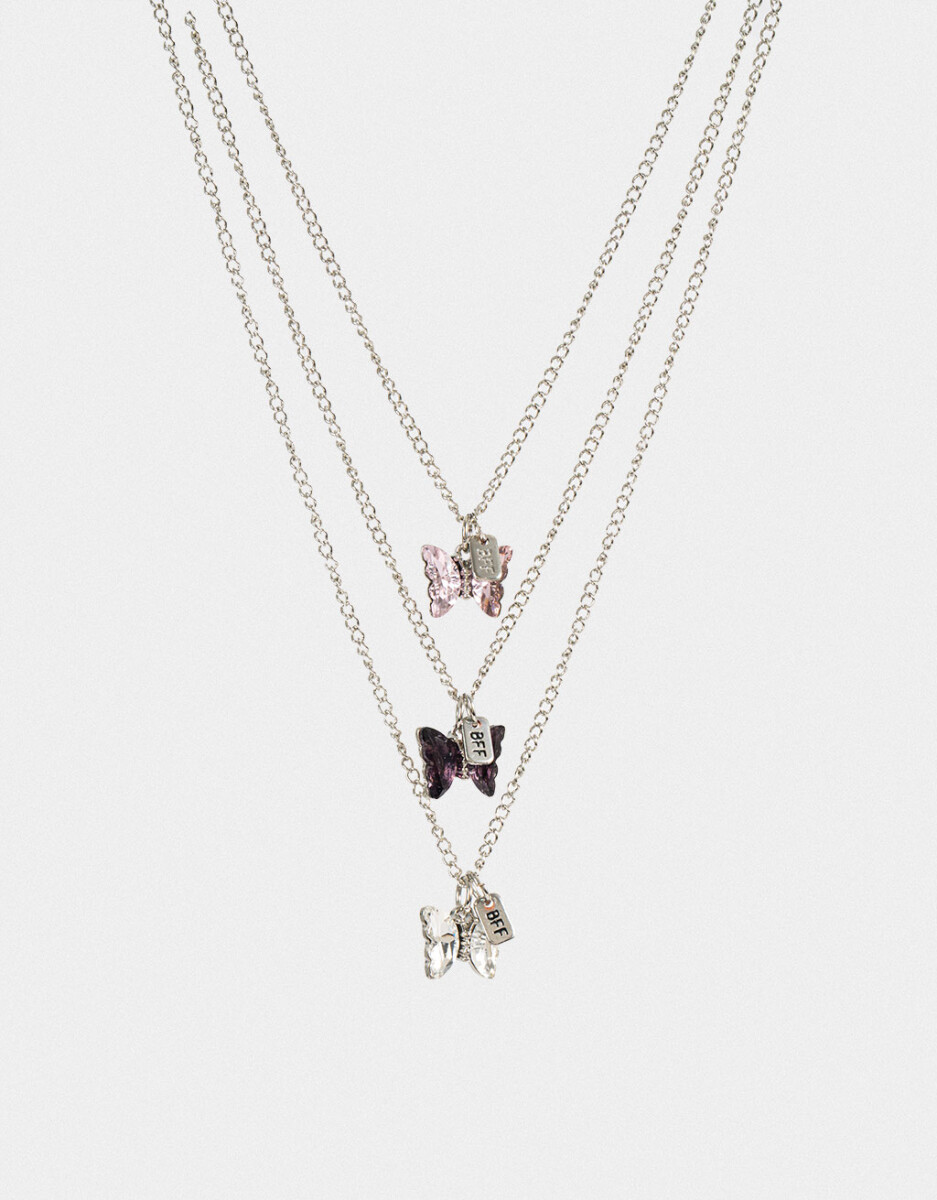 Set De Collares Para Compartir Bff 