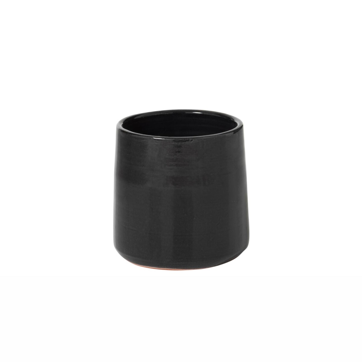 MACETA - SMALL CERAMICA NEGRO RENN 