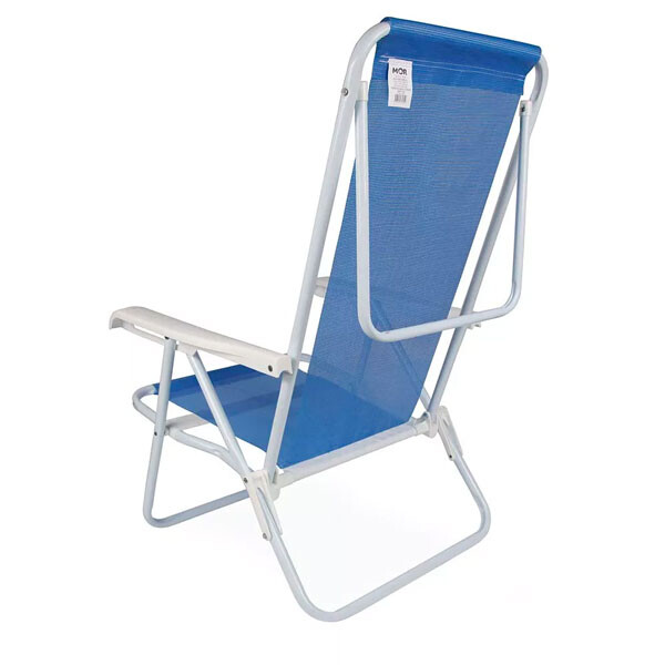 SILLA RECLINABLE 8 POSICIONES ACERO SANNET AZUL AZUL
