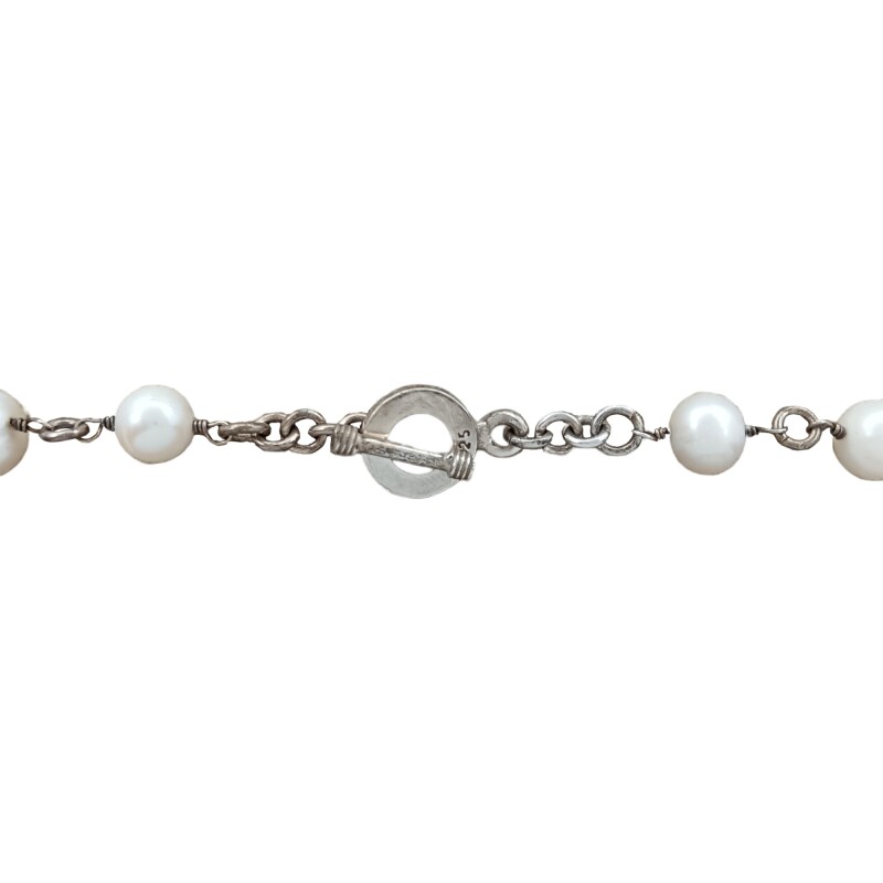 Cadena de perlas -Plata 925-Perlas de rio-CD3441 Conperla