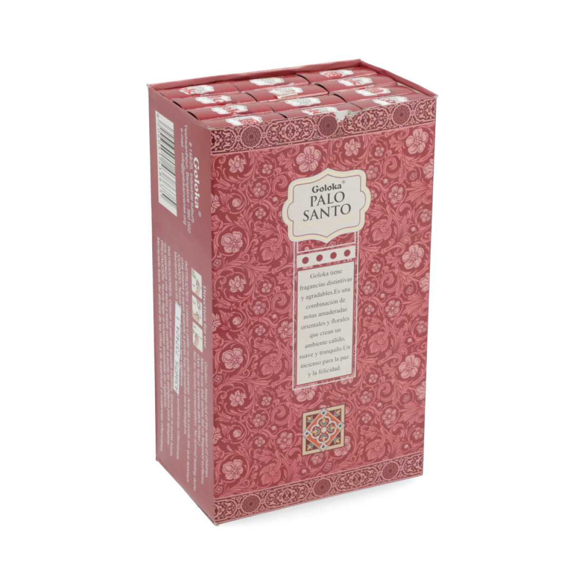 INCIENSO GOLOKA CAJA X12 - Palo Santo 
