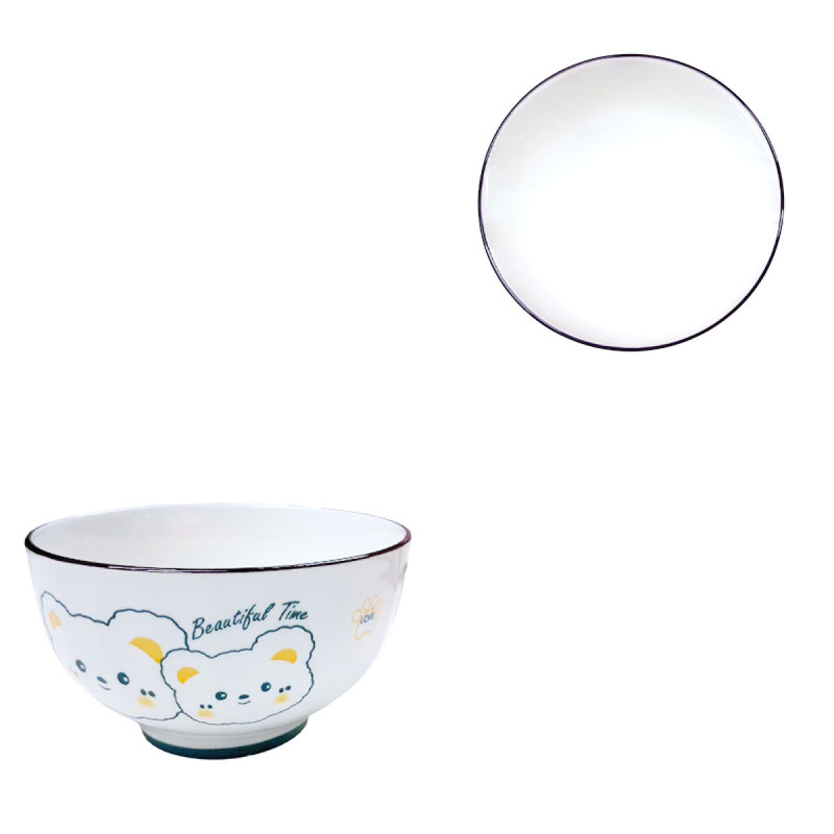 Bowl de cerámica ositos - Bowl De Cerámica Ositos 