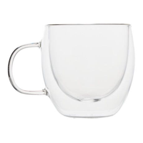 Taza Doble pared Borosilicato 150 ml 7,5 x 8 cm Sin Color