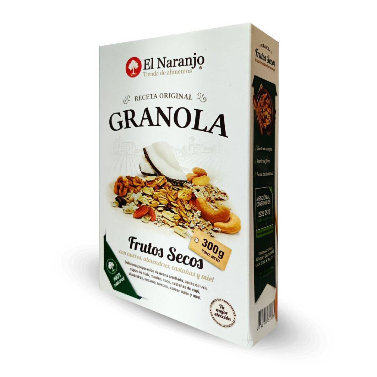 Granola El Naranjo 300 Grs - 300 gr Caja 