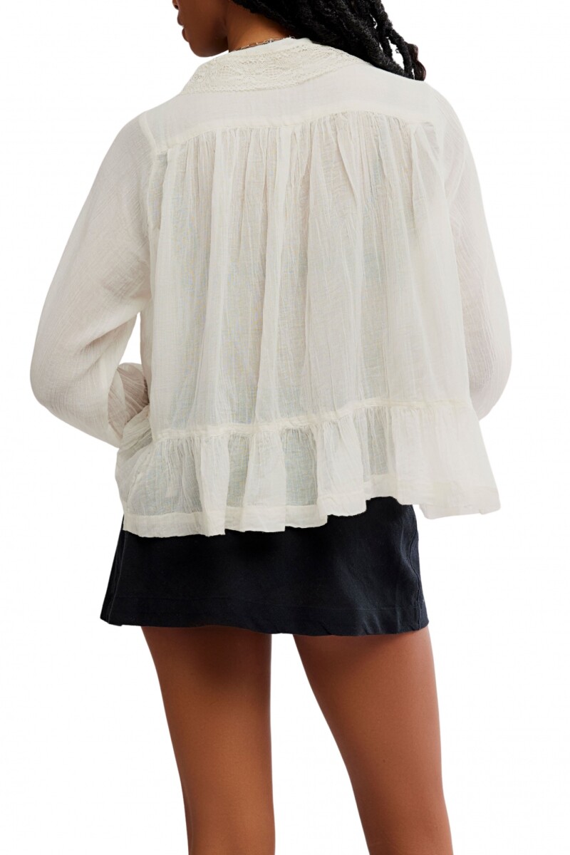 Blusa Elodie Marfil