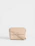 Bandoleras Special Price Clasico Bandolera Cuerina Solapa - Marron Beige