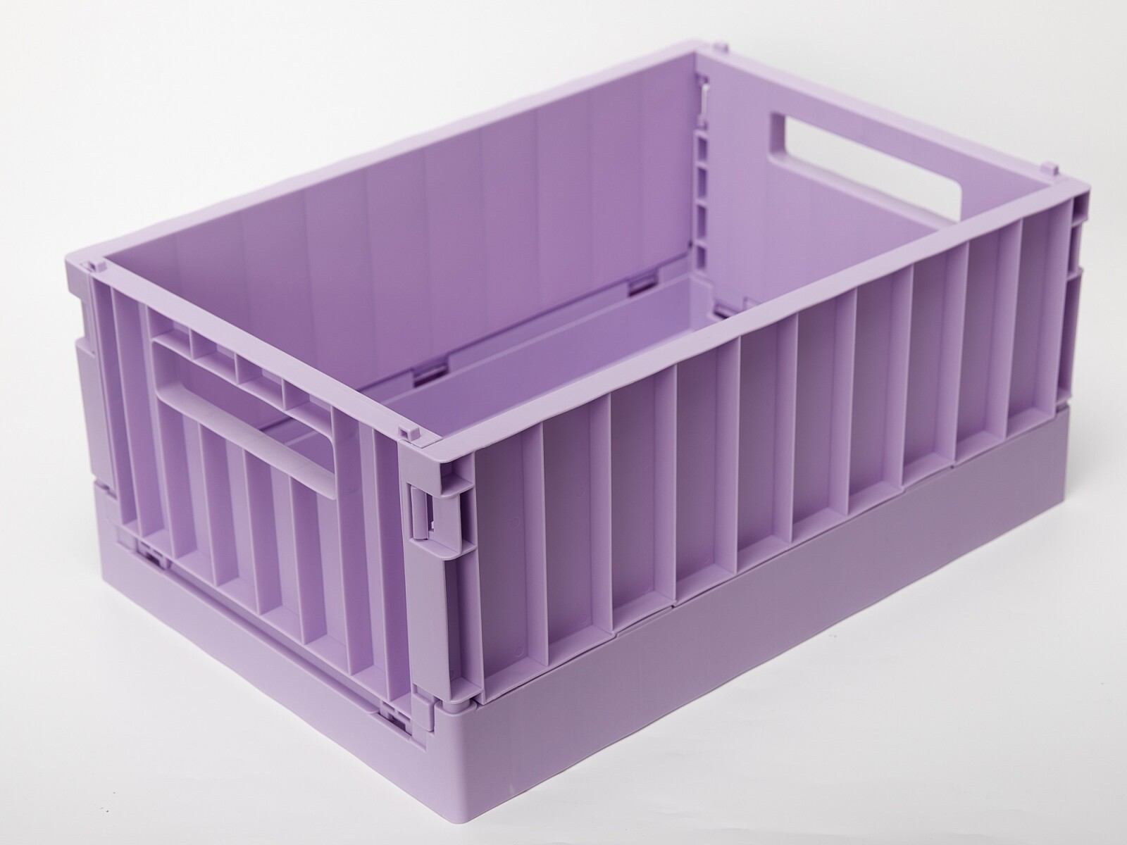 CESTA DE ALMACENAMIENTO PLEGABLE (MORADA/18 L) 