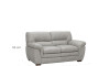 Sillon Livintus 2 Cuerpos Cuero Natural Hielo