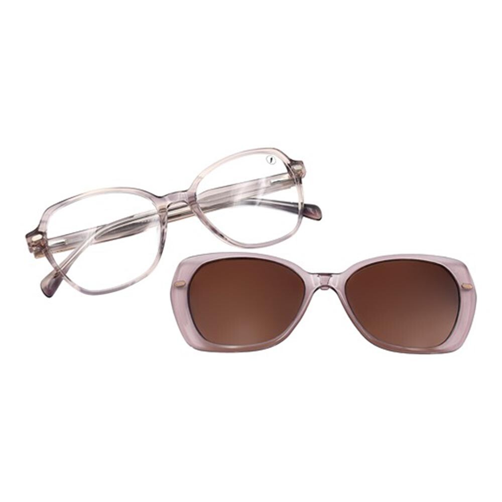 Lentes 2 en 1 Maes 2026 Cuadrado Morado/Morado