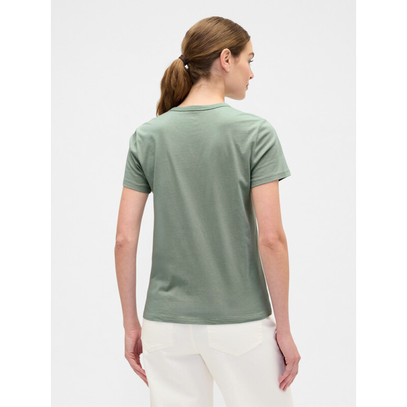 V-FRCH SS FAV CREW GRAPHIC ICEBERG GREEN 16-5808
