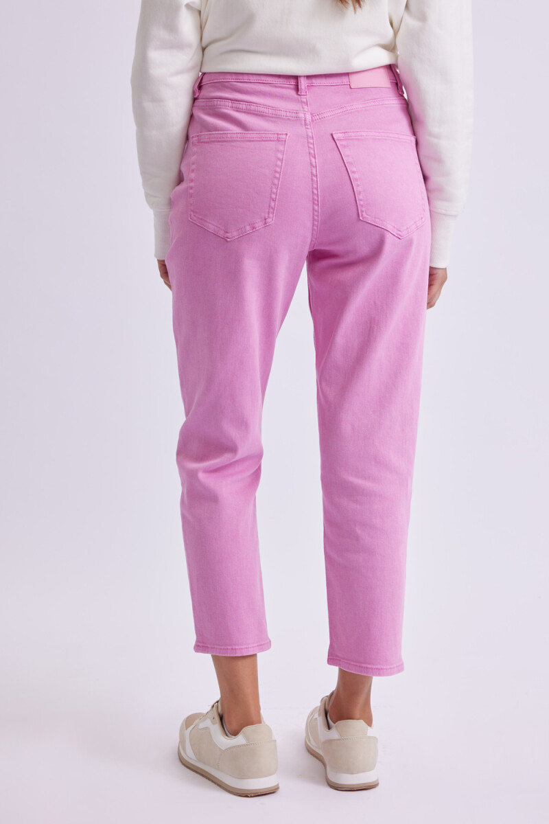 Pantalón Mom Fit Rosa