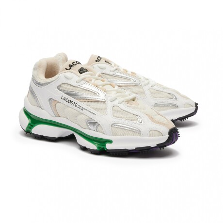 Championes LACOSTE L003 2K24 White & Green