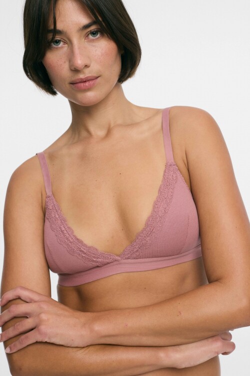 Bralette Abril Rosa Viejo