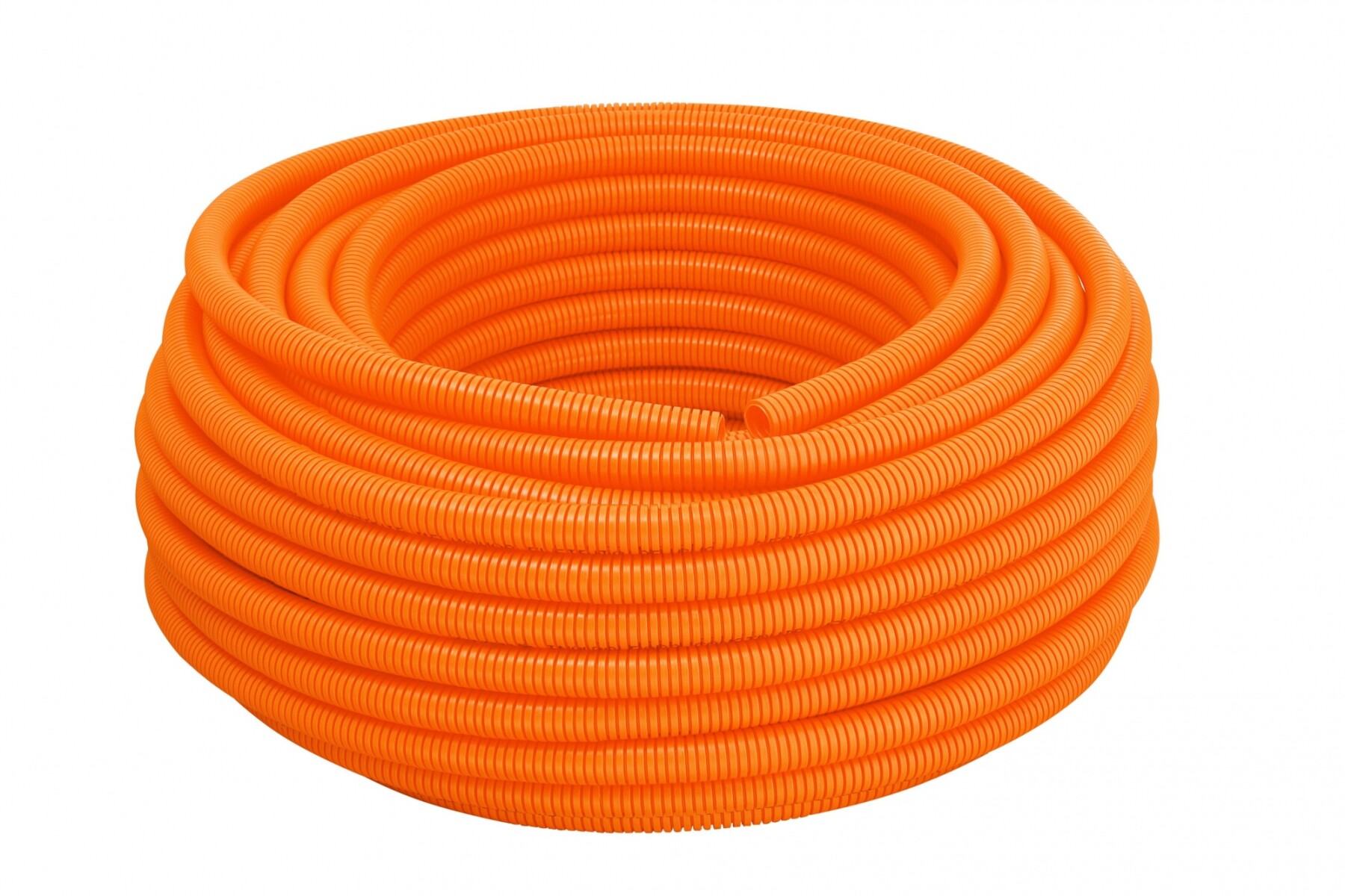 CAÑO CORRUGADO ANTILLAMA 20 MM 25MTS. NARANJA TITAN 