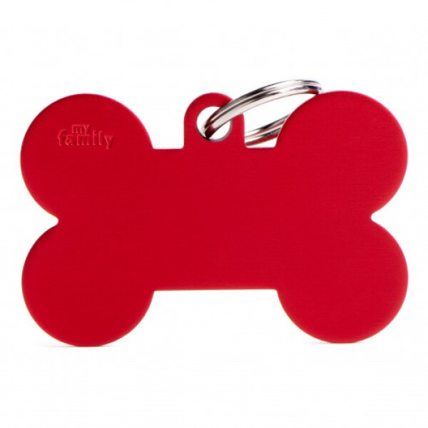 MFXL02 - HUESO XL ALUMINIO ROJO MFXL02 - HUESO XL ALUMINIO ROJO