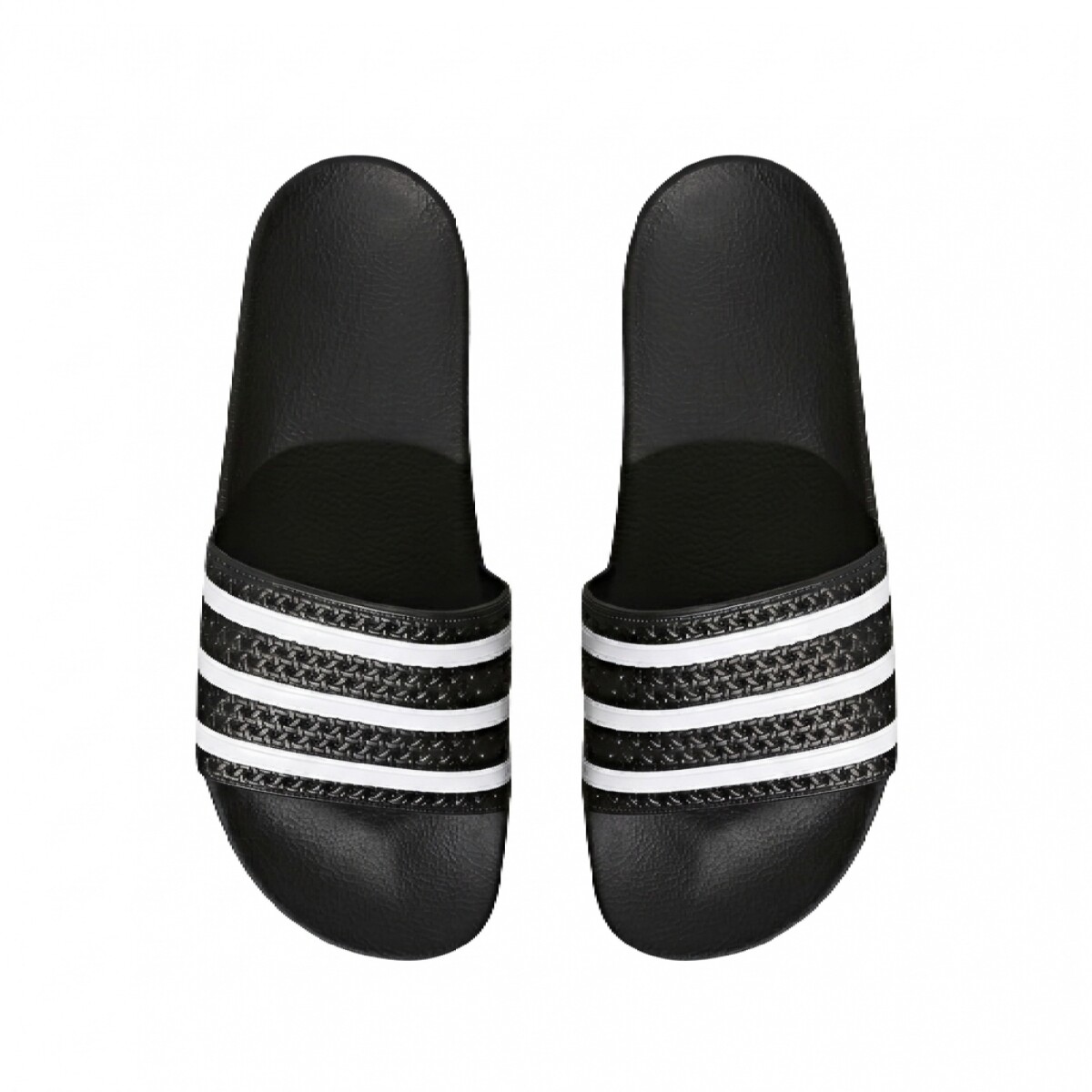 OJOTAS adidas UNISEX ADILETTE - Black/White 