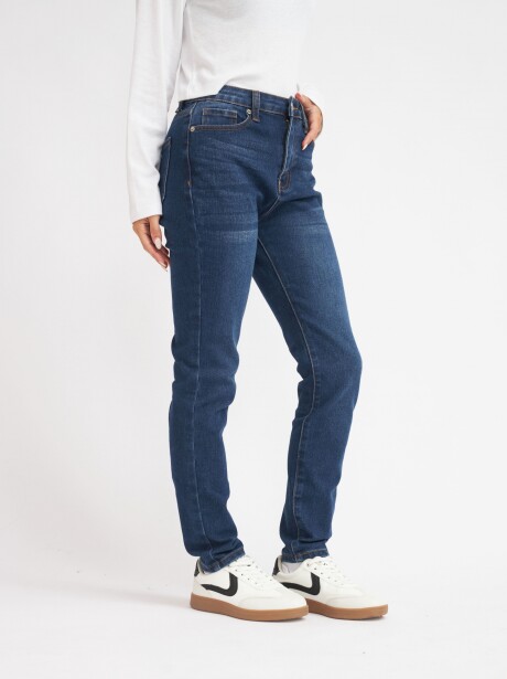 JEAN TIRES AZUL OSCURO