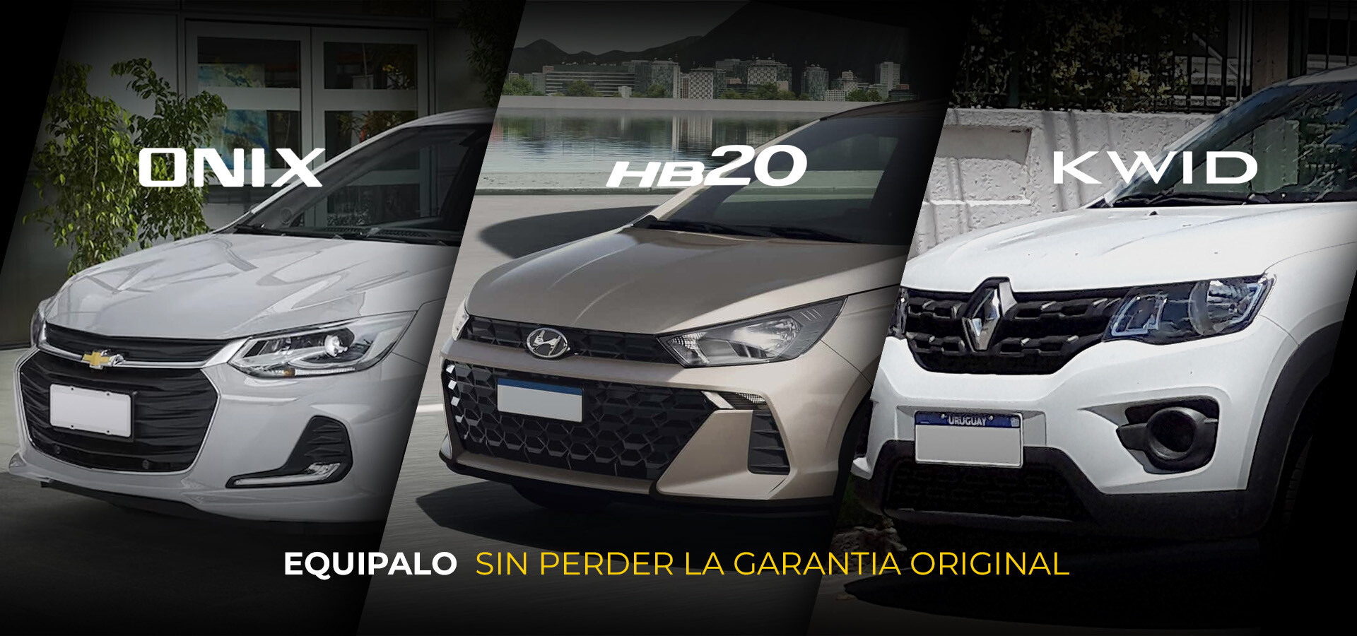 Equipa tu onix hb20 y kwid