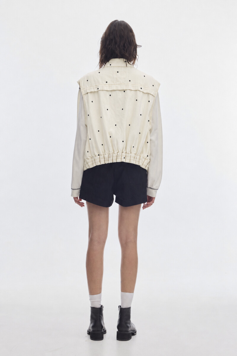 Chaleco Explorer Dots Cream