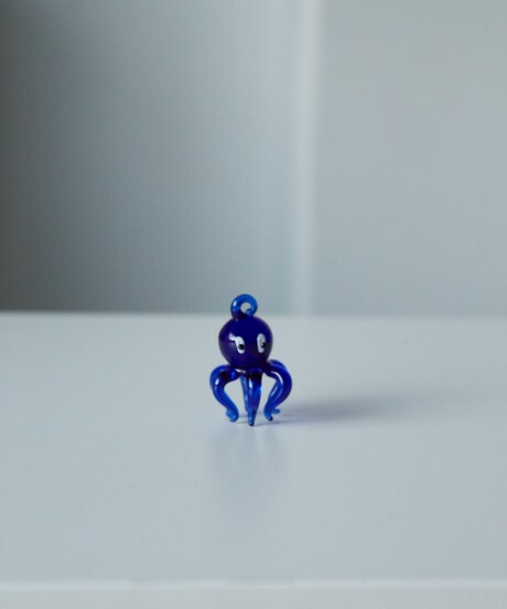 DIJE PULPO AZUL