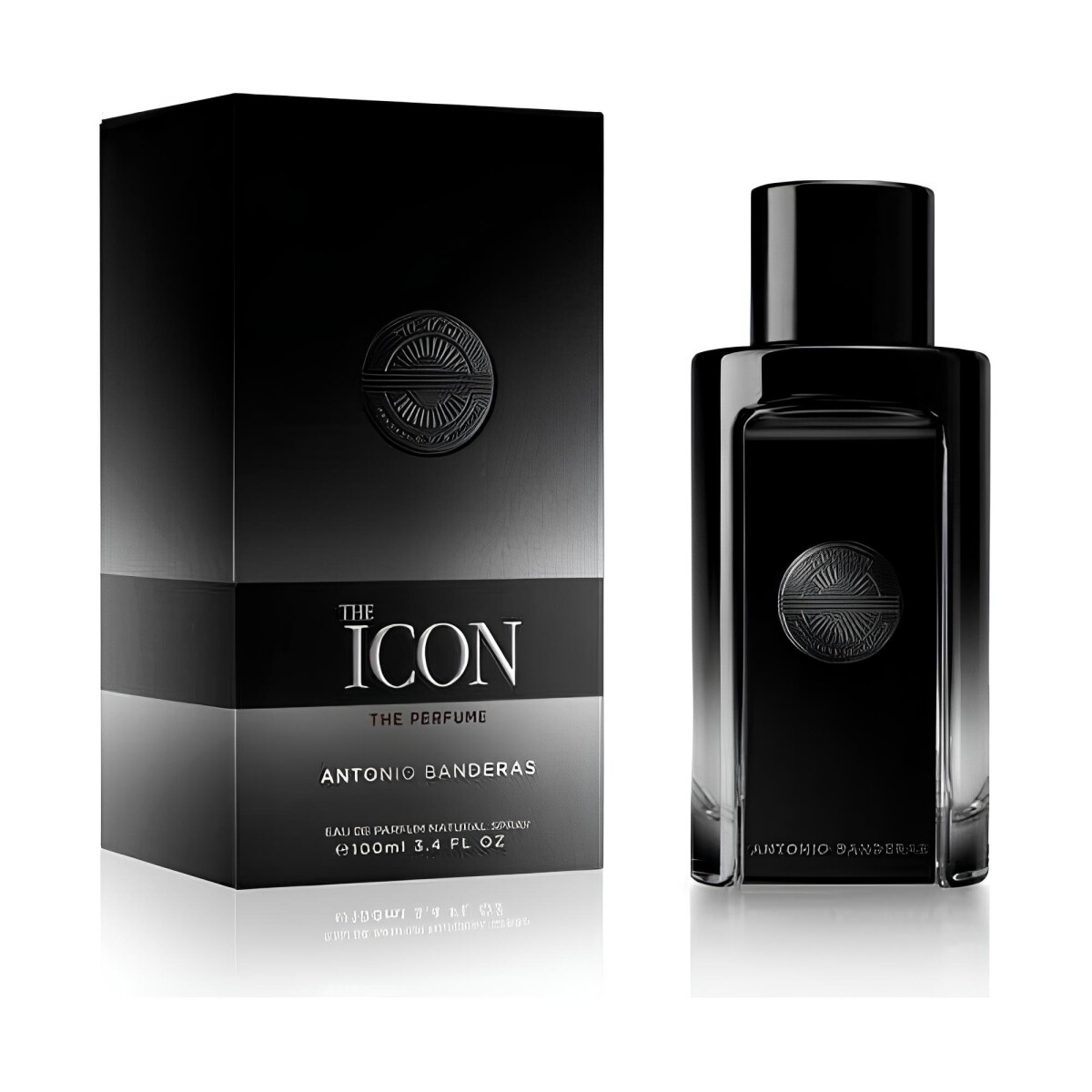 Perfume Antonio Banderas The Icon EDP 100ml fragancia ambarina sofisticada con notas de pimienta para hombres 