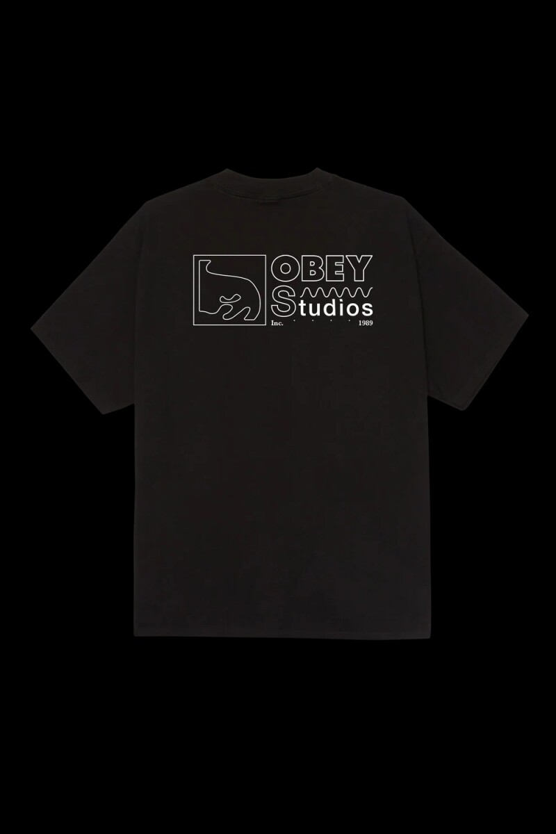 OBEY STUDIOS INC 1989 Negro