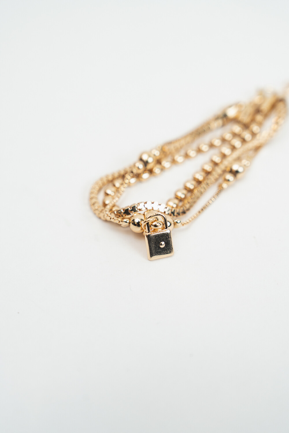 Brazalete Key Dorado