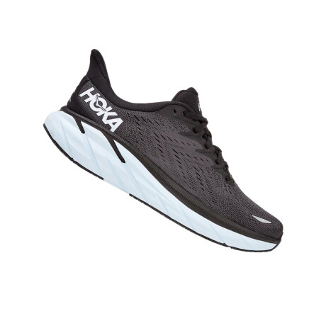 HOKA M CLIFTON 8 Dark Grey & White