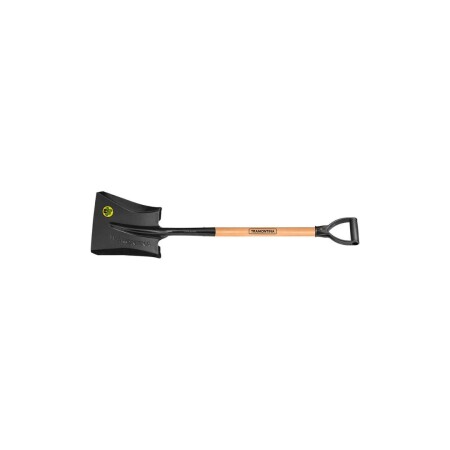 PALA CON MANGO DE MADERA 71CM TRAMONTINA NEGRO