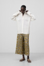 PANTALÓN CROPPED Crudo