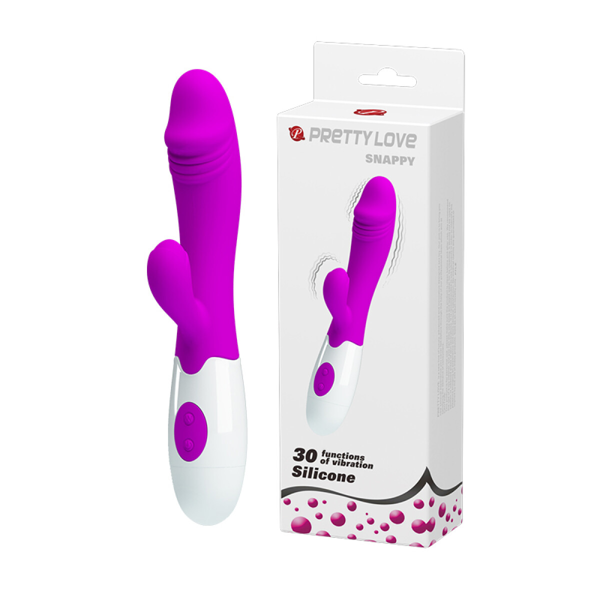 Snappy Pretty Love Vibrador Punto G Clítoris - Rosa 