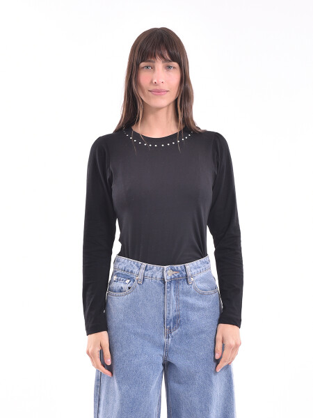 REMERA EVITA NEGRO