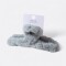 Pinza Para Cabello Textil Gris