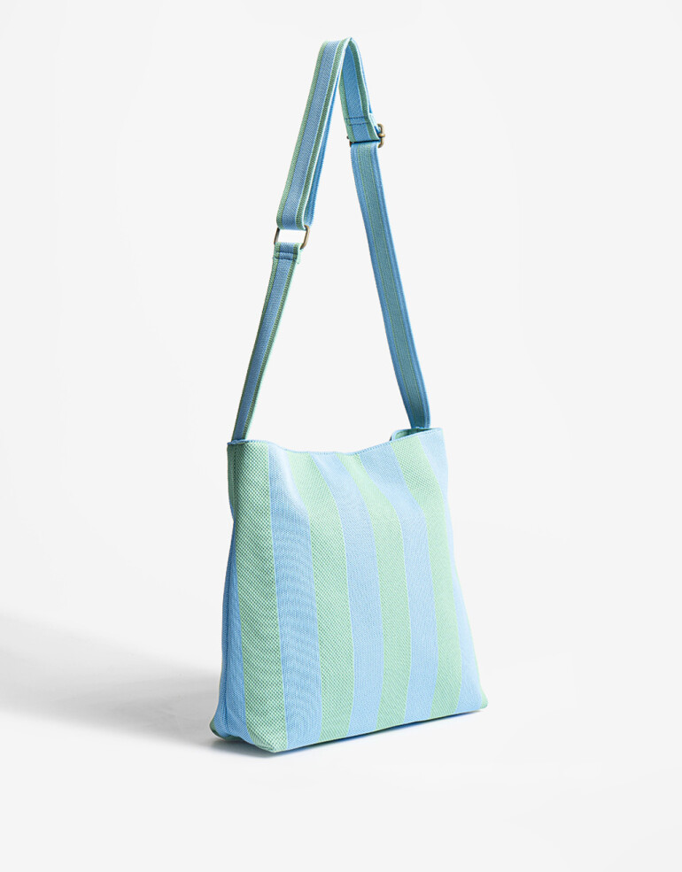 Saca Saca Efecto Tejida - Estampado Rayas