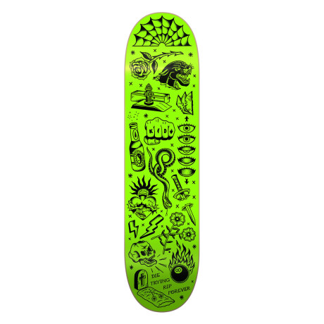 Deck KFD Premium - Wallpaper Green 8.25" (Sólo Tabla · Lija Incluída) Deck KFD Premium - Wallpaper Green 8.25" (Sólo Tabla · Lija Incluída)
