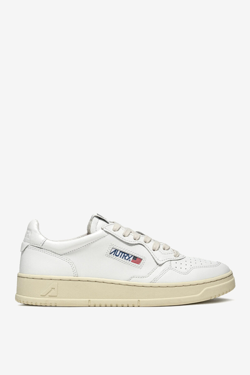 MEDALIST LOW WOM LEAT/LEAT WHT Blanco