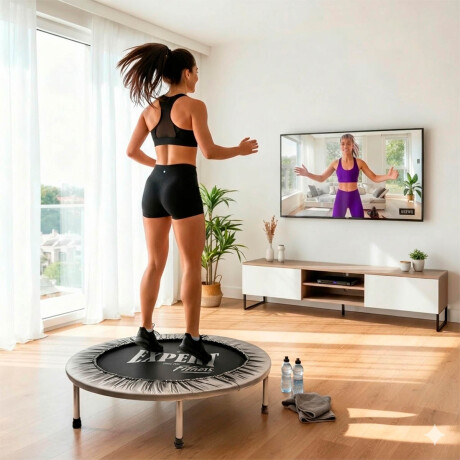 Mini Trampolín Fitness Gym + Cobertor Cmb000321