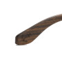Lentes De Sol Bambu E Madeira Cuadrado - Unisex Gradiente Marón/Verde