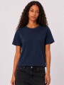 Remera Nontuela Azul Marino