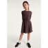 VESTIDO ML FEM MARROM ESCURO