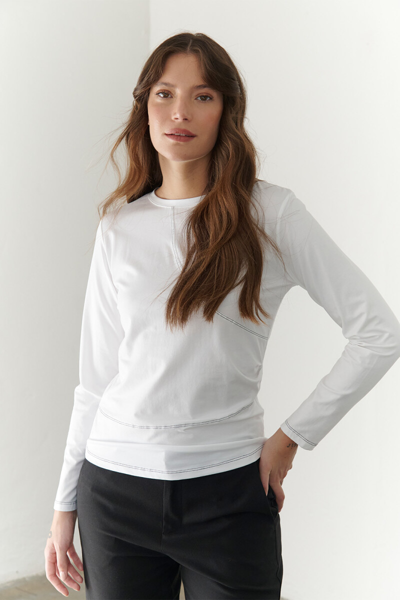 REMERA DRAPEN BLANCO