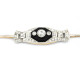 Pulsera Antigua Oro 18K, Platino, Onix Y Brillantes Pulsera Antigua Oro 18K, Platino, Onix Y Brillantes